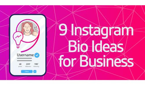 παραδείγματα βιογραφικών του Instagram για επιχειρήσεις. 