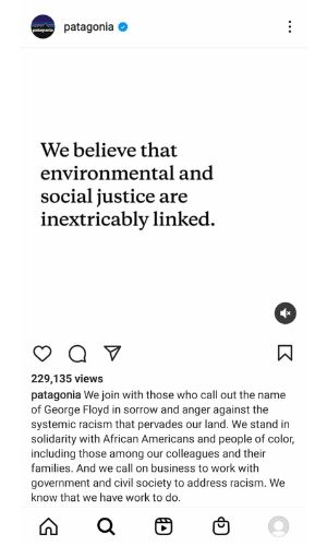 Post Patagonia Announcement Post Patagonia Announcement
